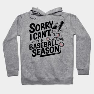 baseball player season Hoodie